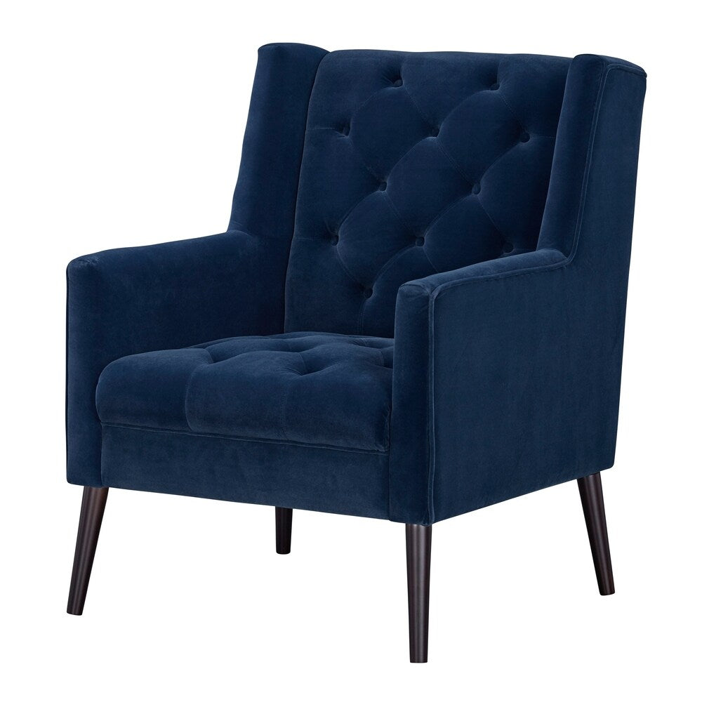 Miami Accent Chair, Dark Blue