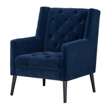 Miami Accent Chair, Dark Blue