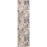 Artistic Weavers Micah Modern Rust, Navy, and Aqua Abstract Area Rug