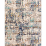 Artistic Weavers Micah Modern Rust, Navy, and Aqua Abstract Area Rug