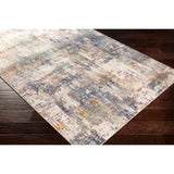 Artistic Weavers Micah Modern Rust, Navy, and Aqua Abstract Area Rug