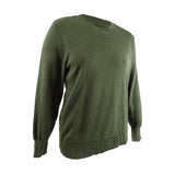 Michael Michael Kors Women's Plus Size Side-Snap Crewneck Sweater