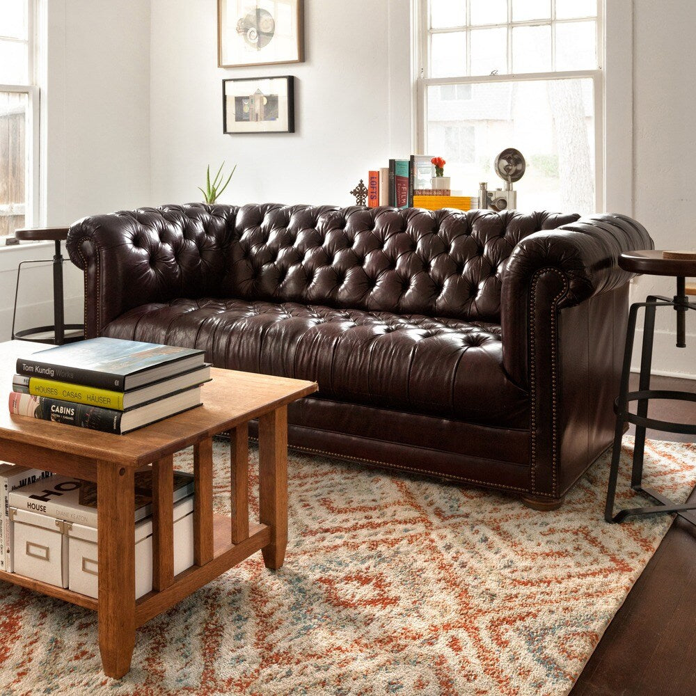 Alexander Home Beckett Geometric Diamond Rug
