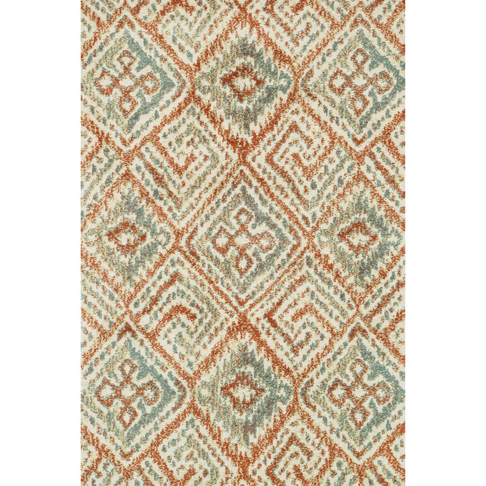 Alexander Home Beckett Geometric Diamond Rug