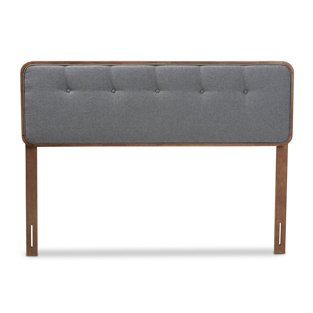 Carson Carrington Ulvik Mid-century Button-tufted Fabric Headboard