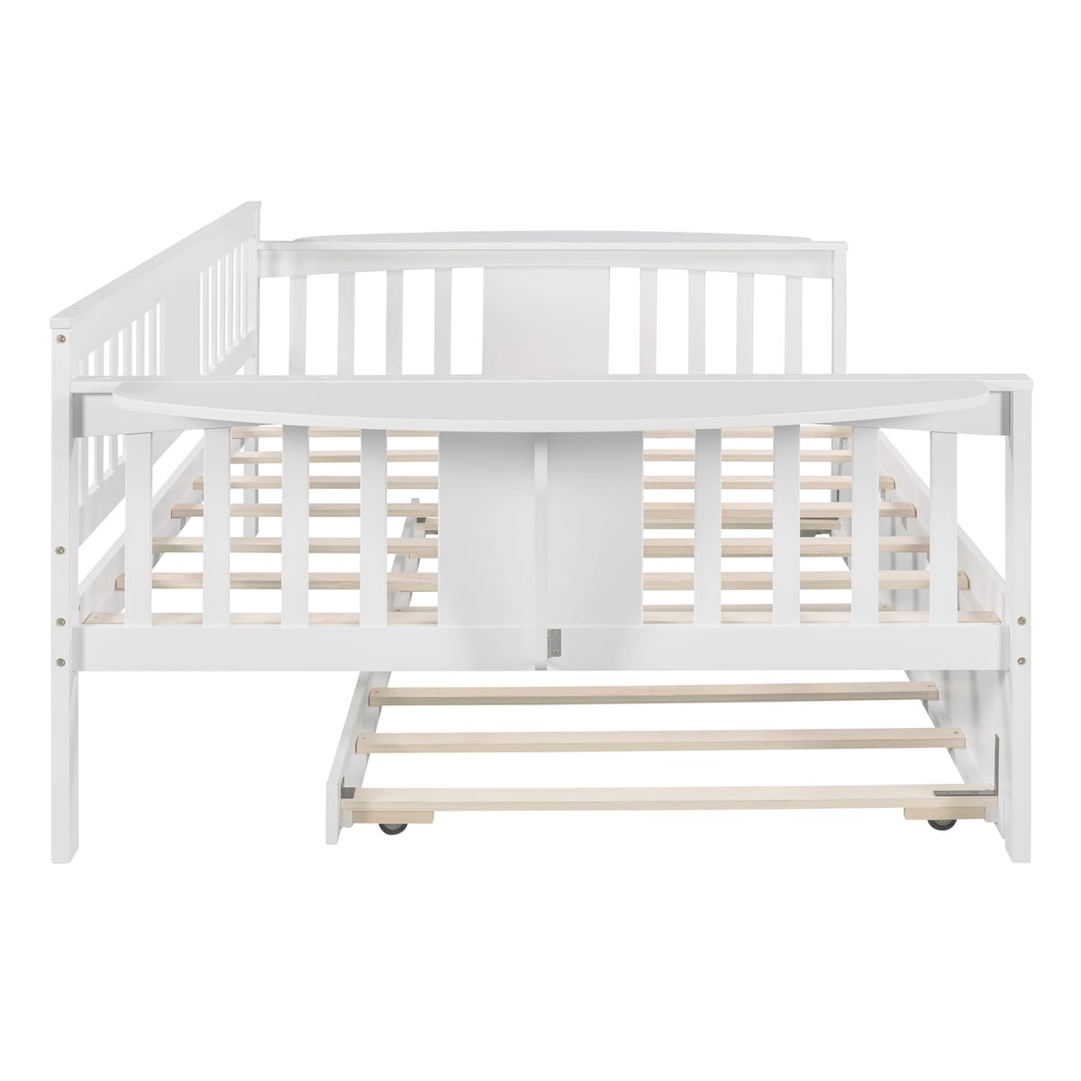 Mid-Century Inspired Full size Daybed with Trundle Bed, Sofa Bed