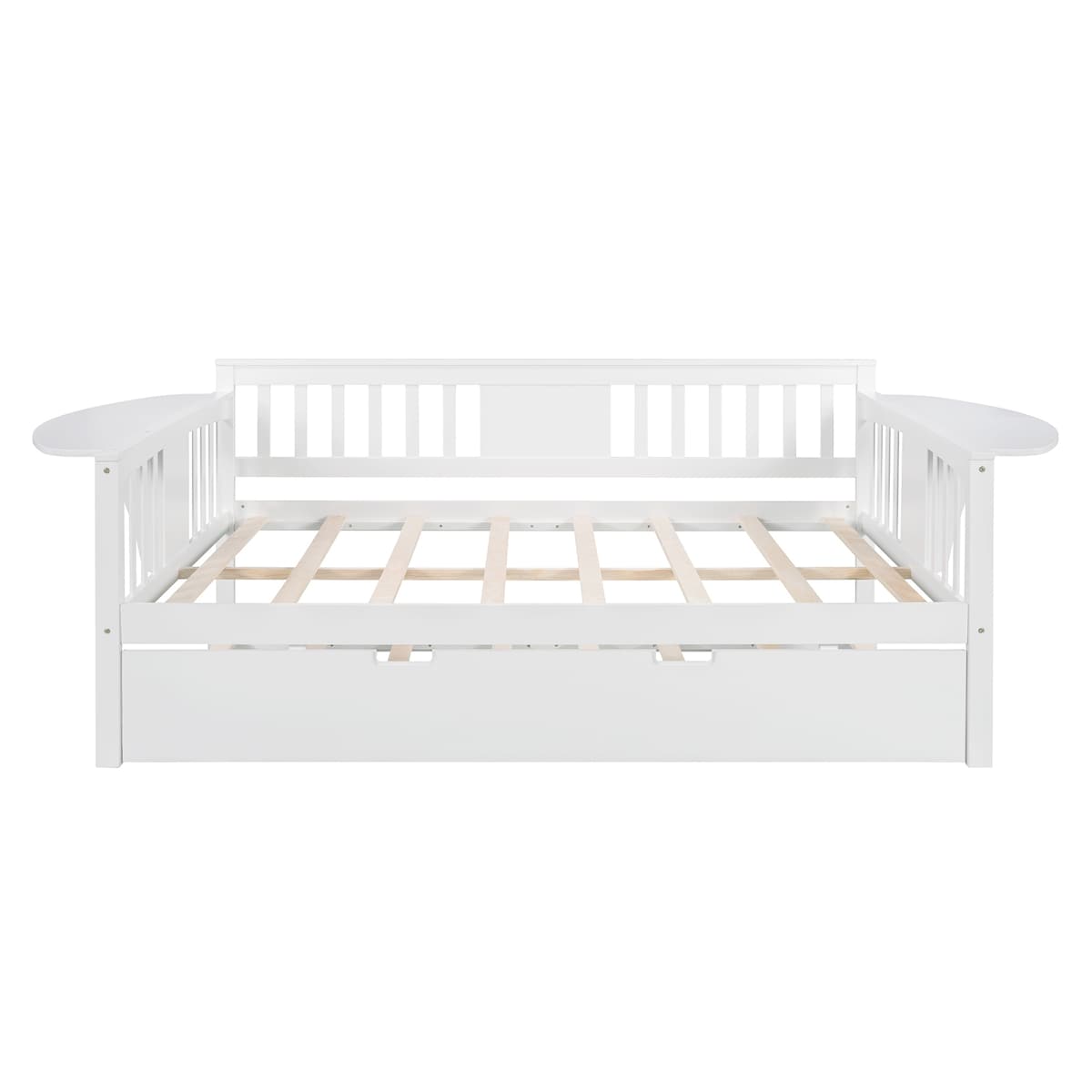 Mid-Century Inspired Full size Daybed with Trundle Bed, Sofa Bed