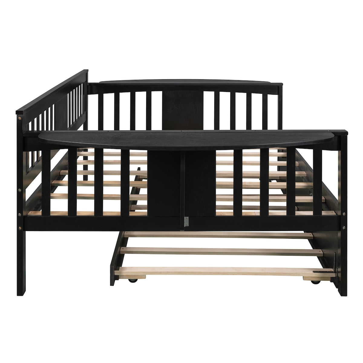 Mid-Century Inspired Full size Daybed with Trundle Bed, Sofa Bed