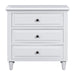 Mid-Century Modern 3-Drawer Dresser Nightstand Storage Wood Cabinet,Multi-scene Use