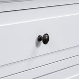 Mid-Century Modern 3-Drawer Dresser Nightstand Storage Wood Cabinet,Multi-scene Use