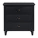 Mid-Century Modern 3-Drawer Dresser Nightstand Storage Wood Cabinet,Multi-scene Use