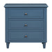 Mid-Century Modern 3-Drawer Dresser Nightstand Storage Wood Cabinet,Multi-scene Use