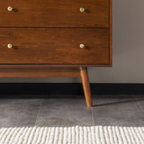 Mid Century Modern 3-Drawer and 2-Door Acorn Sideboard