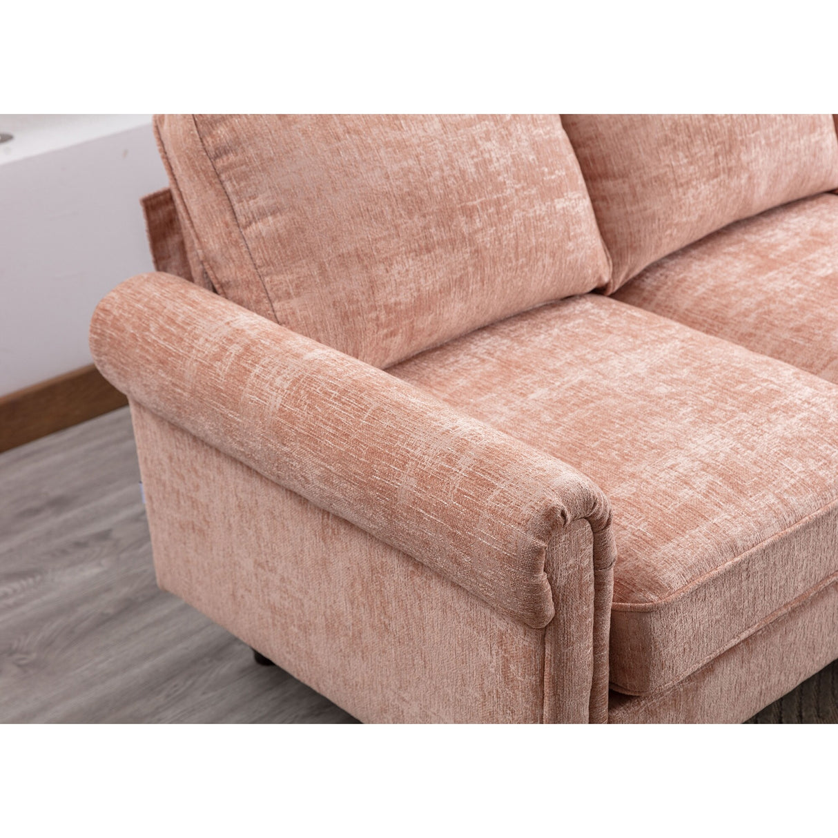 Mid-Century Modern 3-piece Modular L-Shape Sectional Sofa