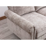 Mid-Century Modern 3-piece Modular L-Shape Sectional Sofa