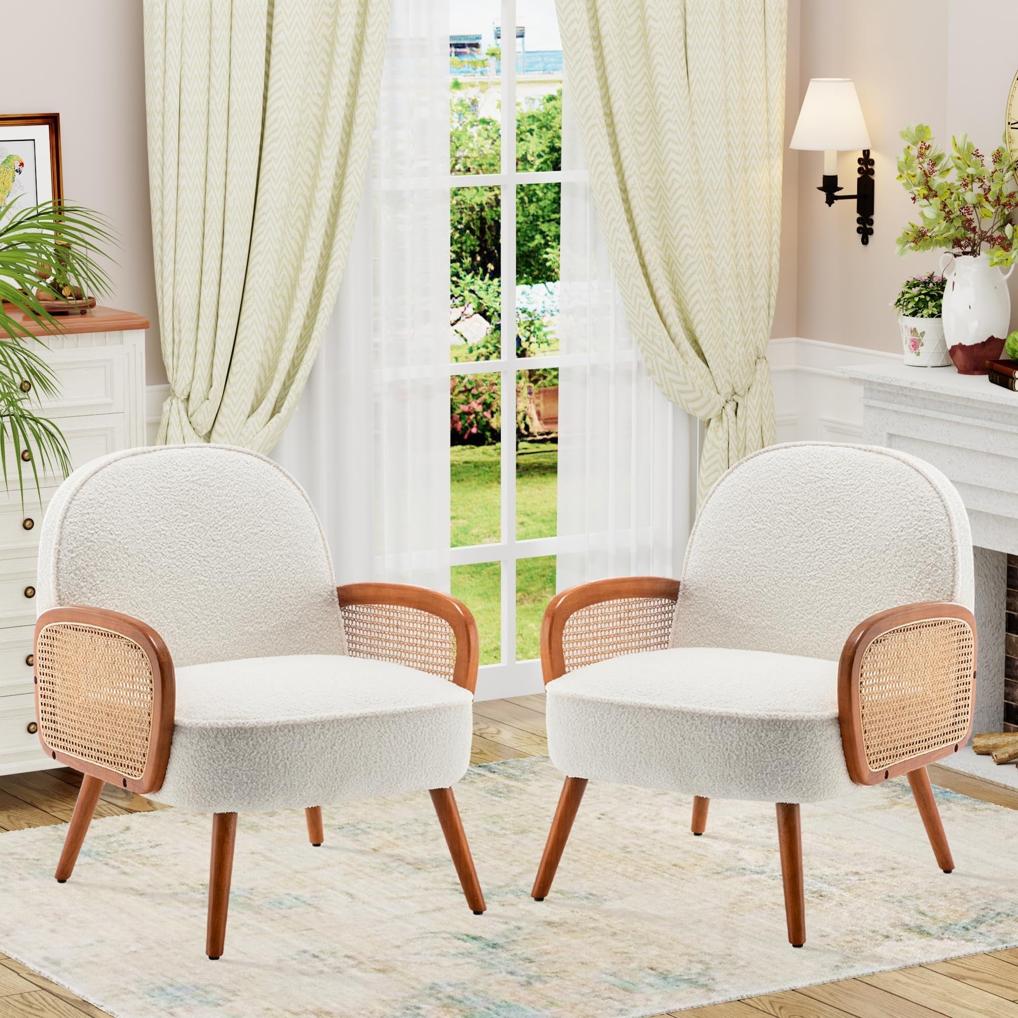 Rattan effect armchair sales