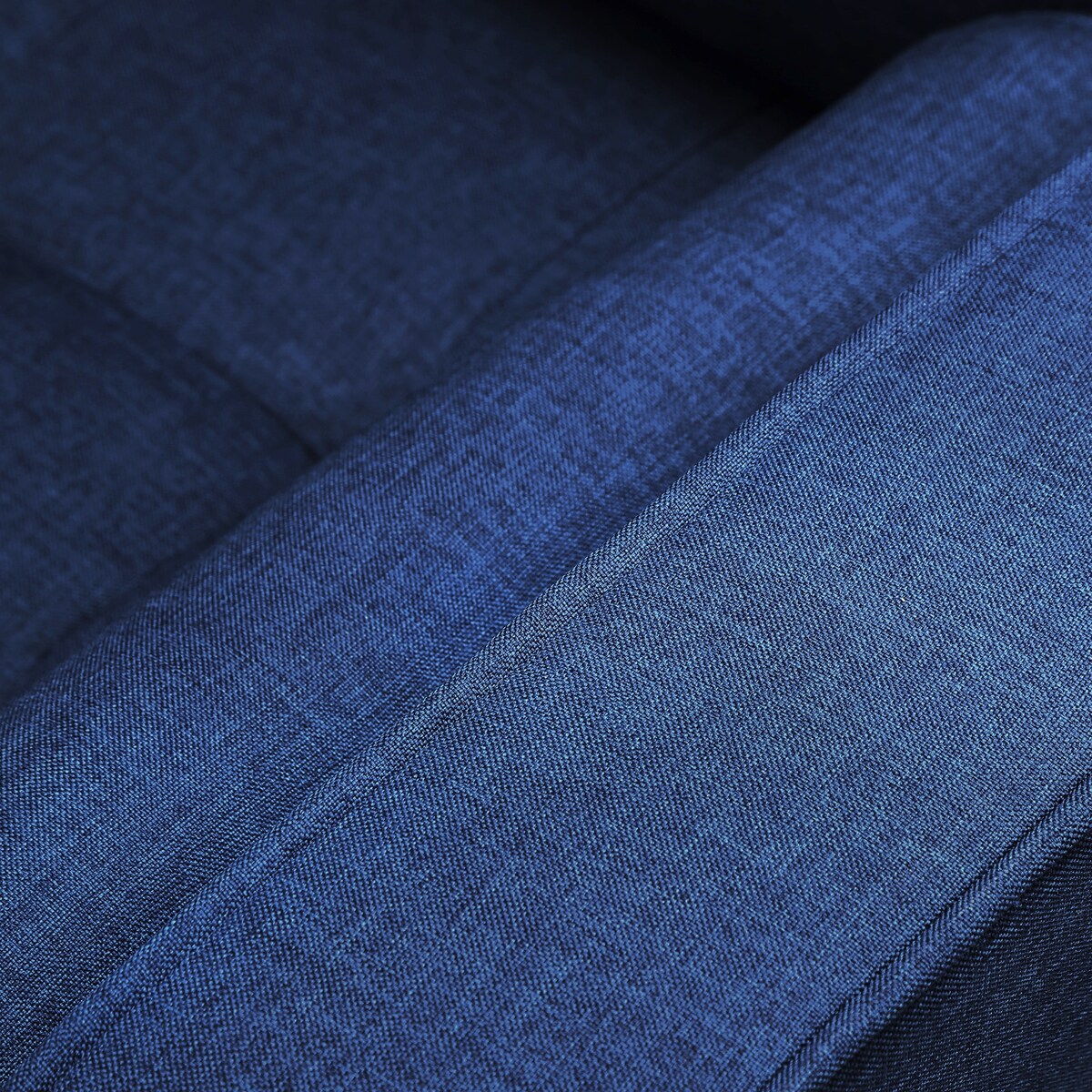 Mid-Century Modern Loveseat Pillow Back Fabric Upholstered Sofas