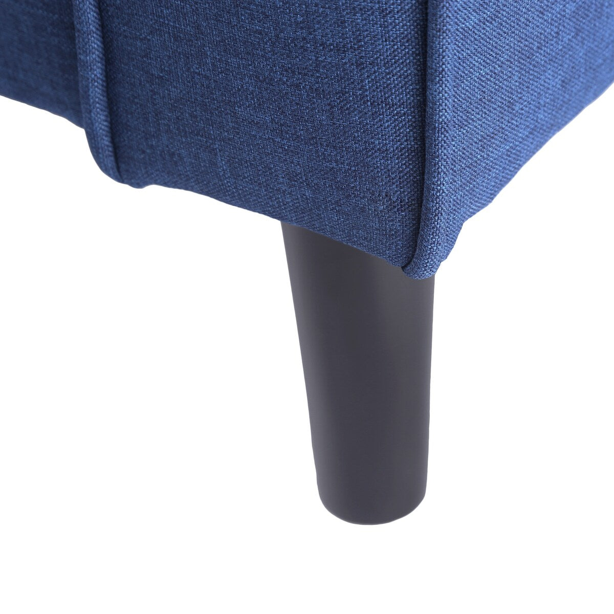 Mid-Century Modern Loveseat Pillow Back Fabric Upholstered Sofas