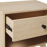 Mid-Century Modern Minimalist 1-Drawer Nightstand