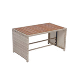 Mid-Century Modern Outdoor Patio Sectional Sofa Set Outdoor Furniture Set