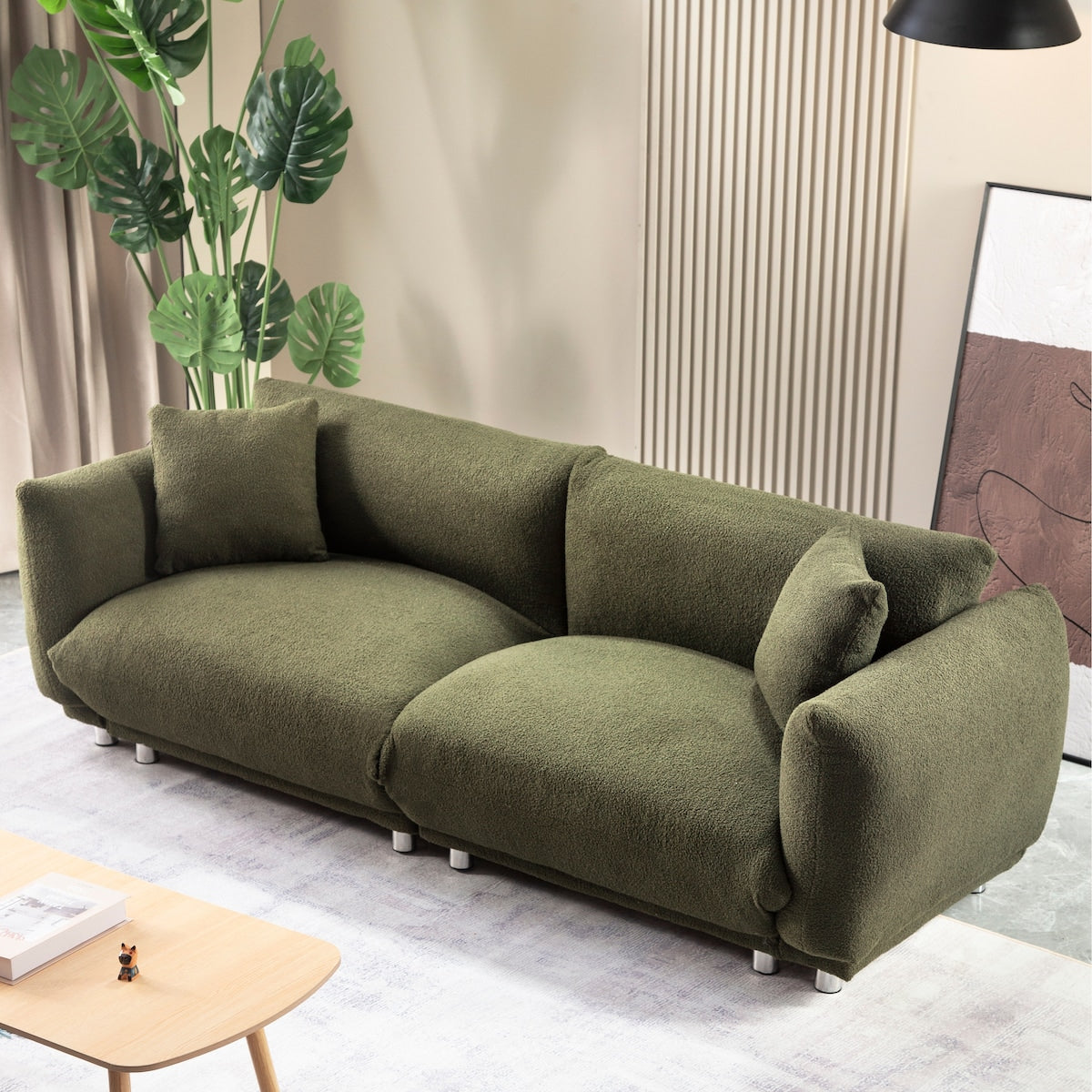 Mid-Century Sofa Loveseat/Elegant Accent Sofa