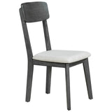Mid-Century Style 6-Piece Dining Table Setwith Bench