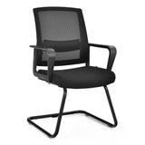 Mid Mesh Back Conference Chair Reception Office Guest Arm Chair