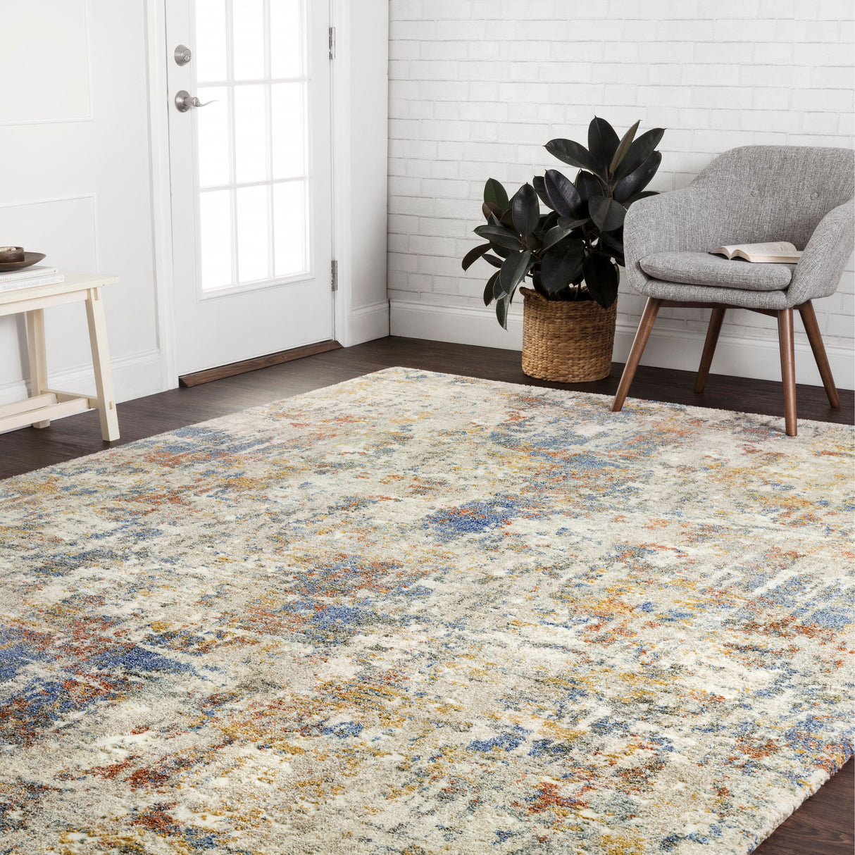 Alexander Home Mid-Century Modern Abstract Area Rug