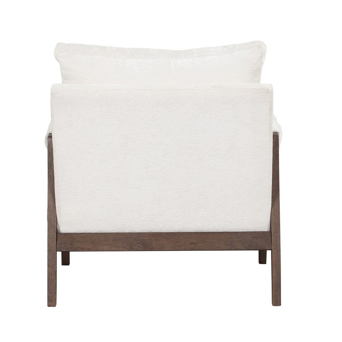 Mid-century modern velvet upholstered chair, lounge chair with padded seat cushion for living room, bedroom, studio