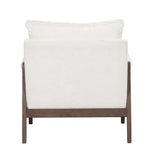 Mid-century modern velvet upholstered chair, lounge chair with padded seat cushion for living room, bedroom, studio