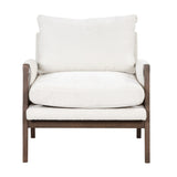 Mid-century modern velvet upholstered chair, lounge chair with padded seat cushion for living room, bedroom, studio