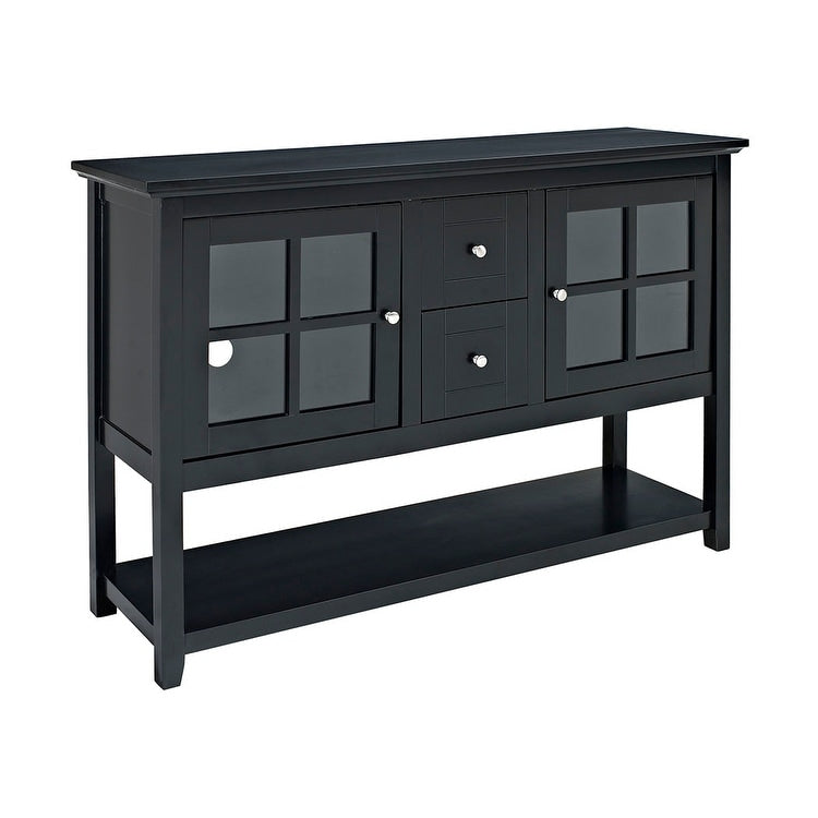 Middlebrook 52-inch Black Buffet Cabinet TV Console