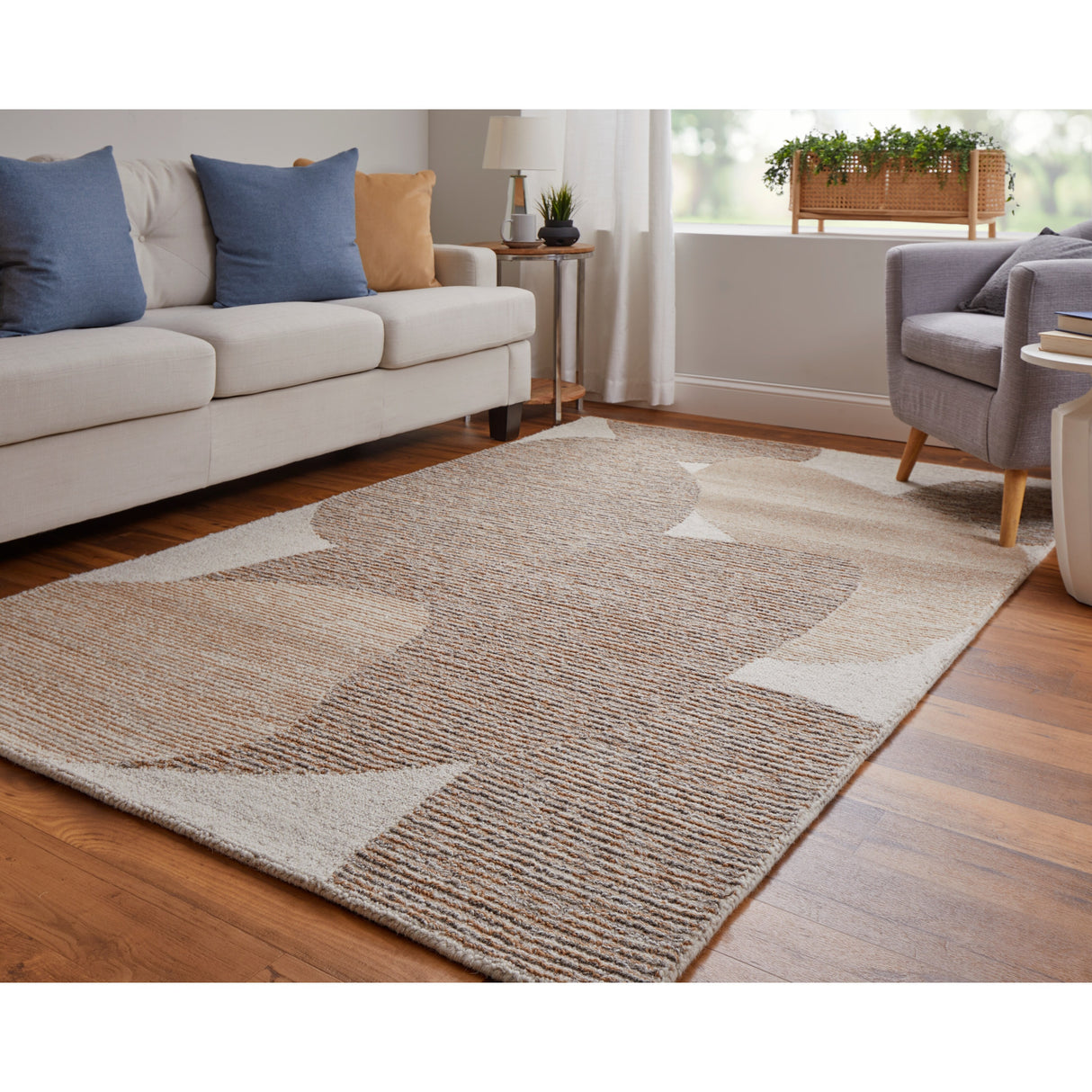 Middleton Watercolor Modern Area Rug