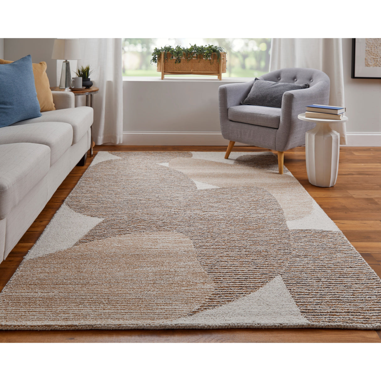 Middleton Watercolor Modern Area Rug