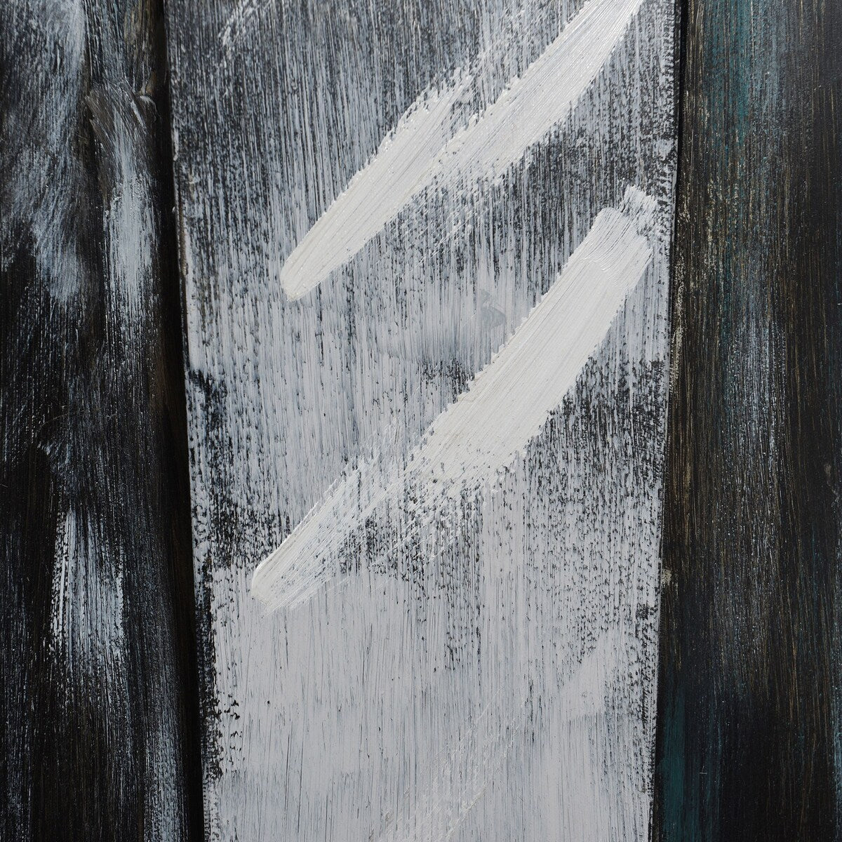 Midnight Aluminum - Layered Metal Wall Decor With Silver Foil Accents