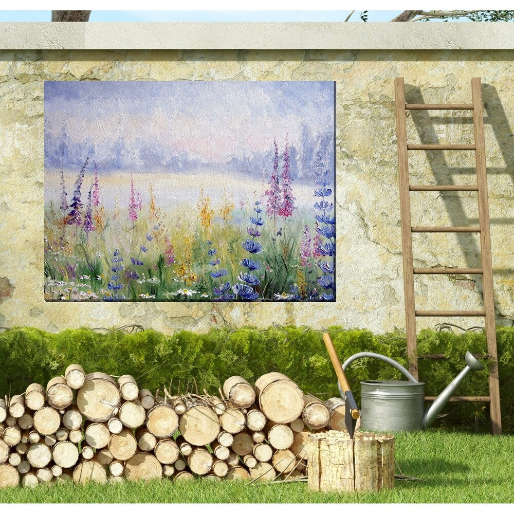 Midsummer Morn Indoor/Outdoor Art - Multi-color