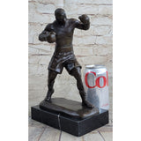 Mike Tyson Boxing Champ Boxer Bronze Sculpture Marble Base Statue Figurine Sale