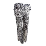 Miken Women's Side-Slit Chiffon Pants Swim Cover-Up