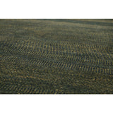 Mikhaelin Kohlberg Contemporary Pure Wool Persian Runner Rug - Blue/Rust - 2'8" x 10'5"