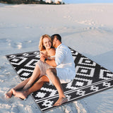 Milan Lightweight Reversible Recycled Plastic Outdoor Floor Mat/Rug