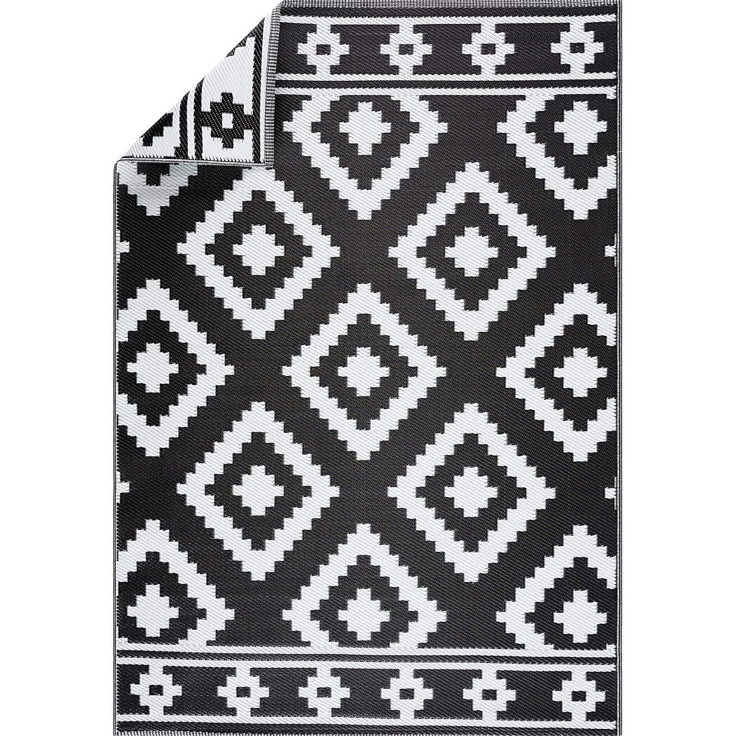 Milan Lightweight Reversible Recycled Plastic Outdoor Floor Mat/Rug