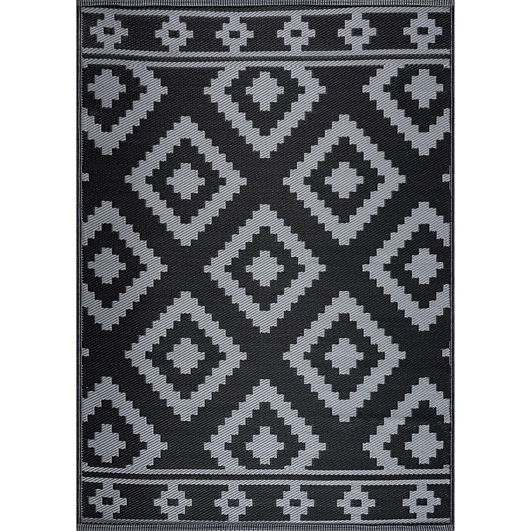 Milan Lightweight Reversible Recycled Plastic Outdoor Floor Mat/Rug
