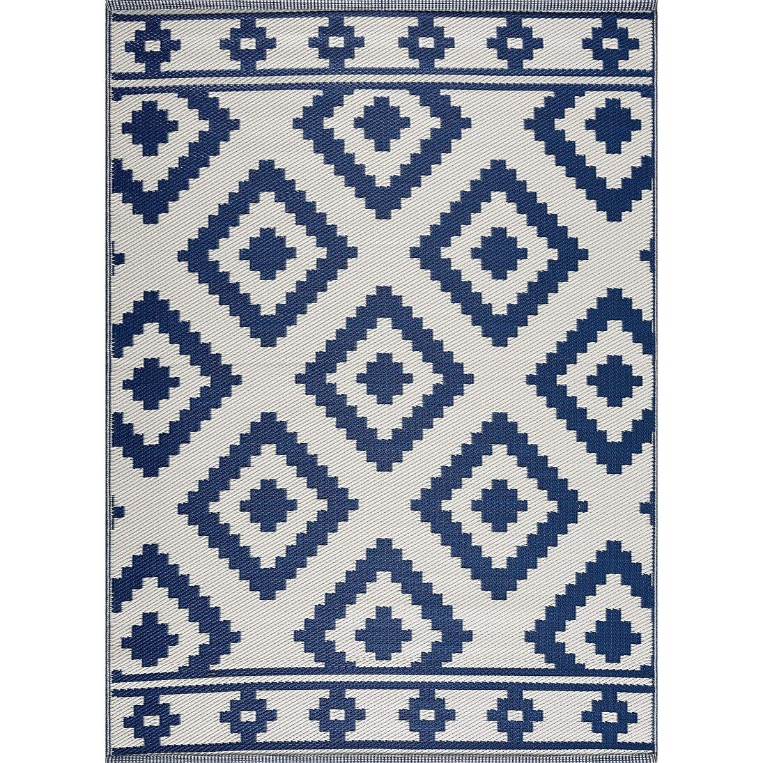 Milan Lightweight Reversible Recycled Plastic Outdoor Floor Mat/Rug
