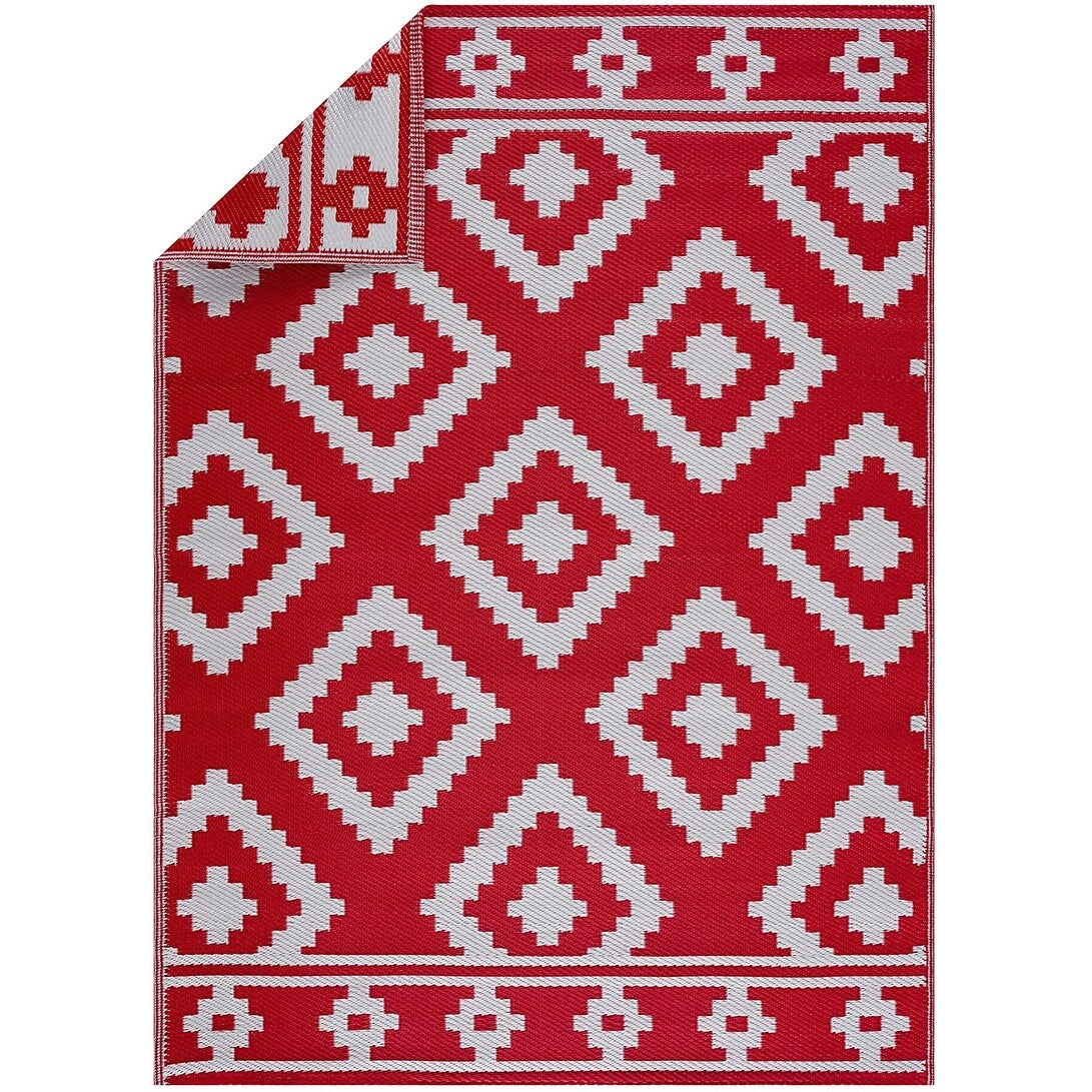 Milan Lightweight Reversible Recycled Plastic Outdoor Floor Mat/Rug