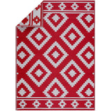 Milan Lightweight Reversible Recycled Plastic Outdoor Floor Mat/Rug