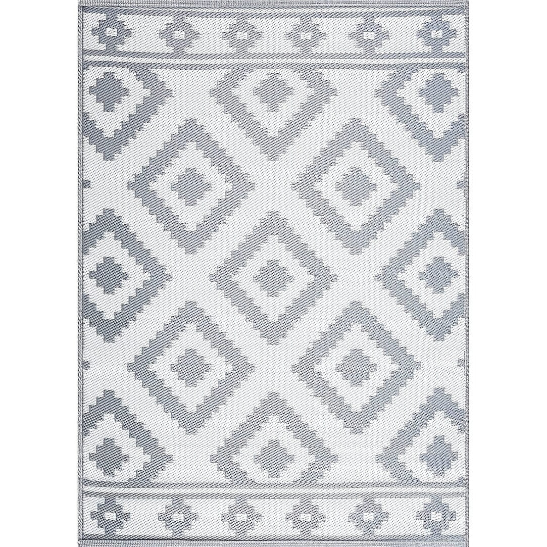Milan Lightweight Reversible Recycled Plastic Outdoor Floor Mat/Rug