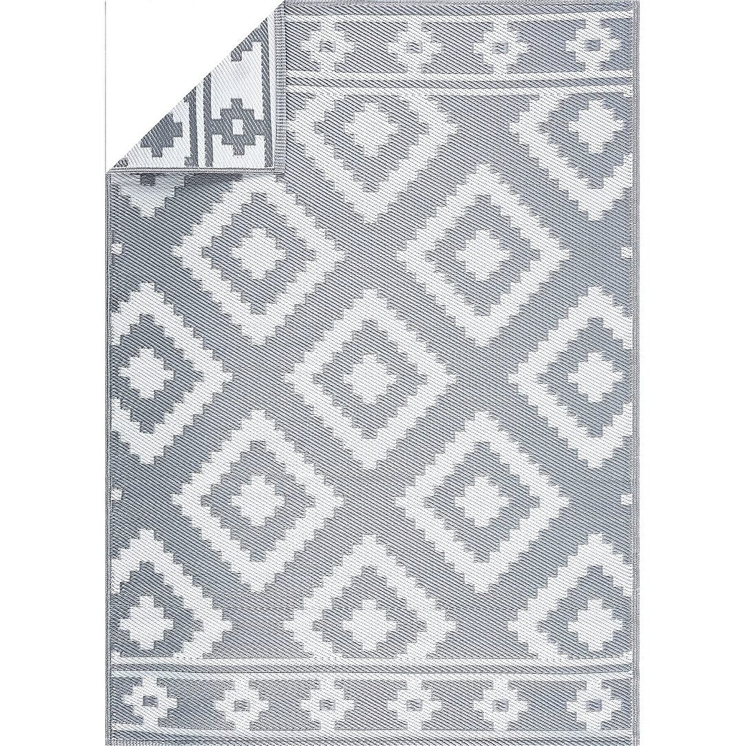 Milan Lightweight Reversible Recycled Plastic Outdoor Floor Mat/Rug