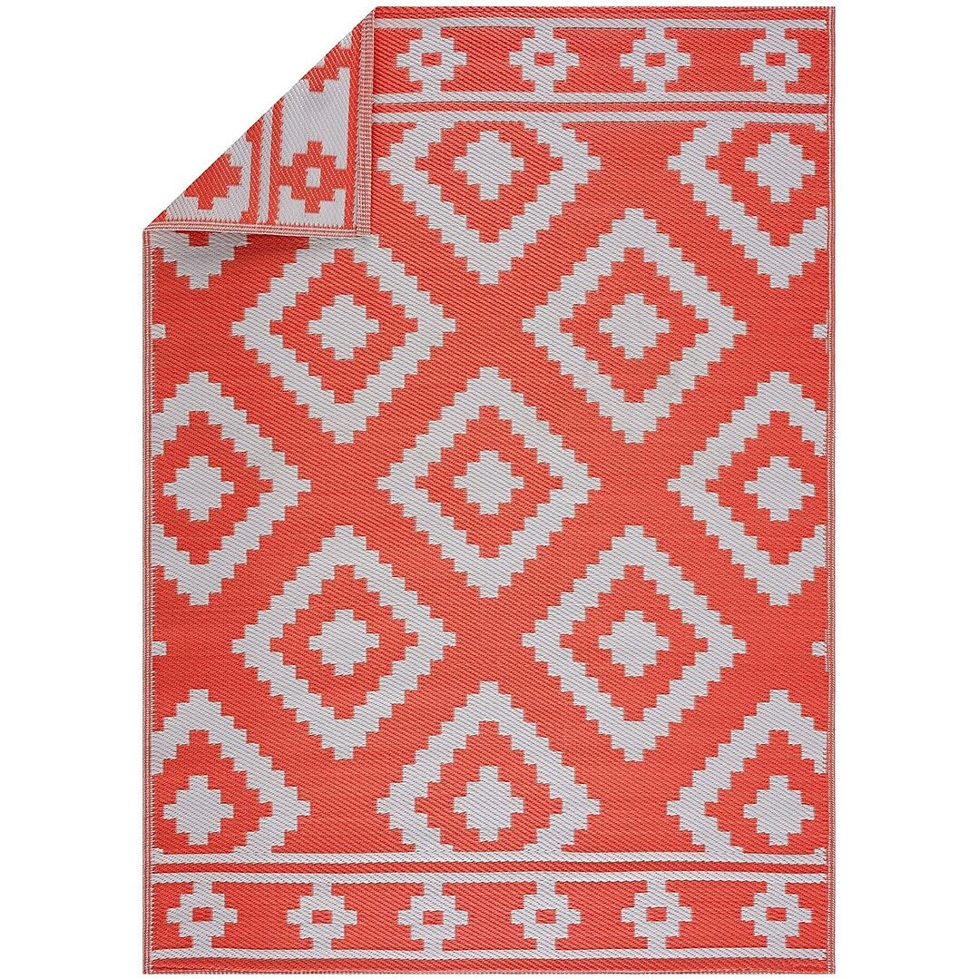 Milan Lightweight Reversible Recycled Plastic Outdoor Floor Mat/Rug