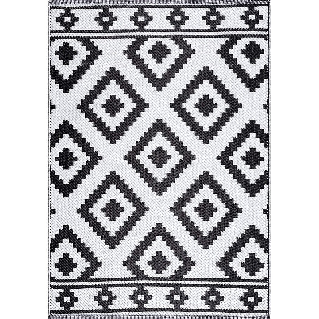 Milan Lightweight Reversible Recycled Plastic Outdoor Floor Mat/Rug