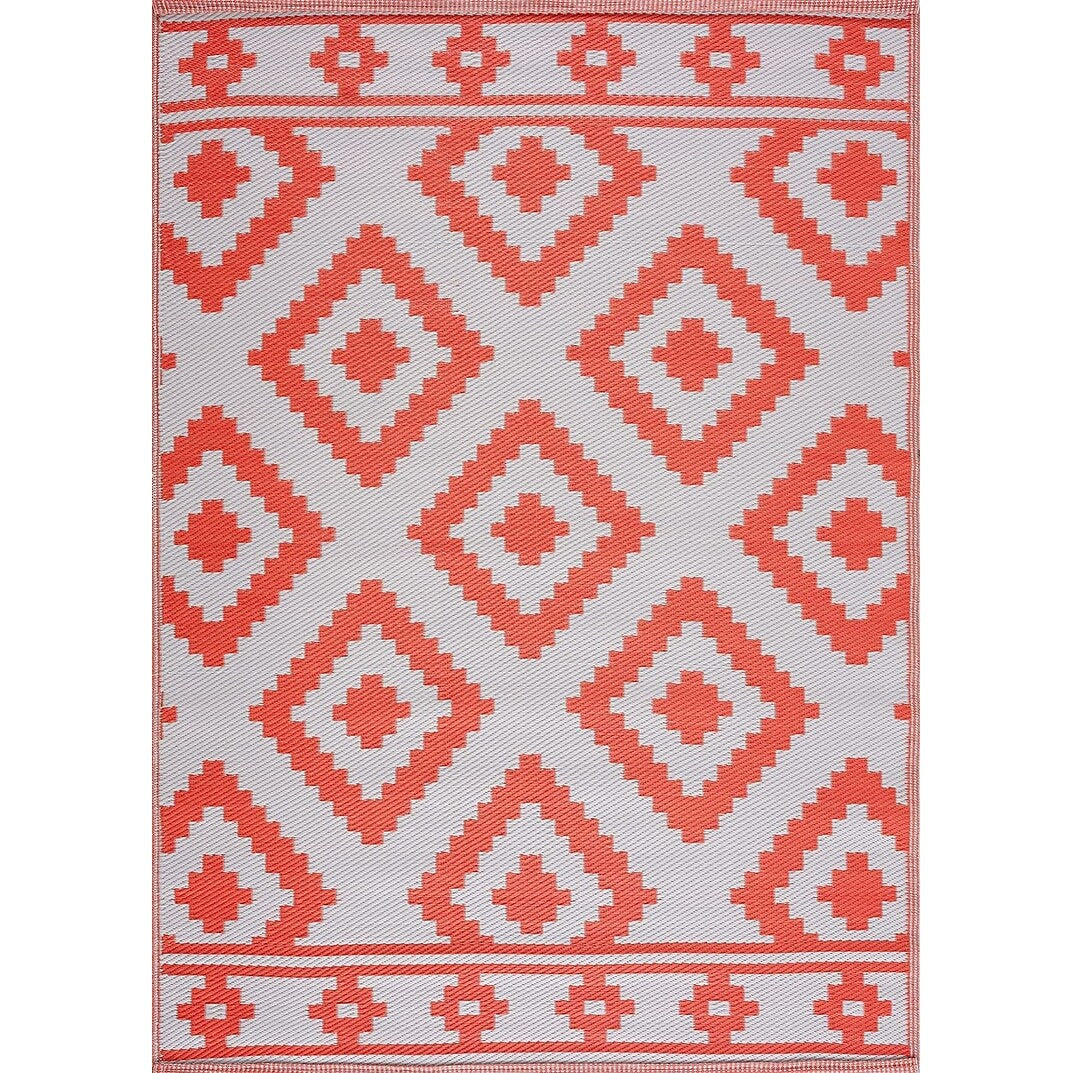 Milan Lightweight Reversible Recycled Plastic Outdoor Floor Mat/Rug